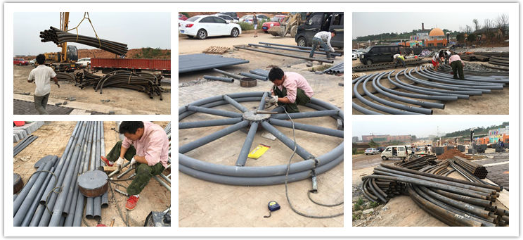 景觀鋼結(jié)構(gòu)拼圖