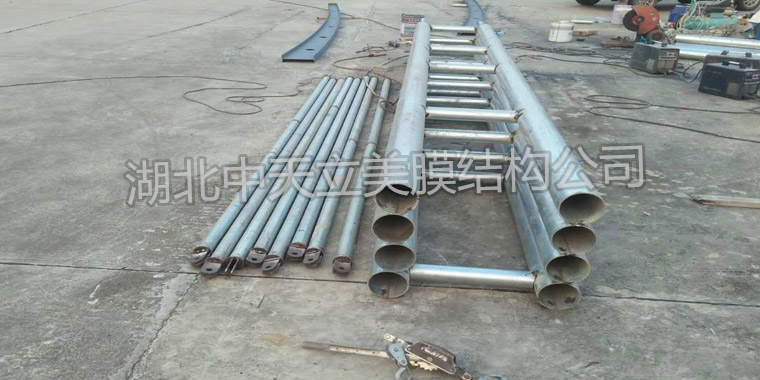 膜結(jié)構(gòu)車棚施工圖