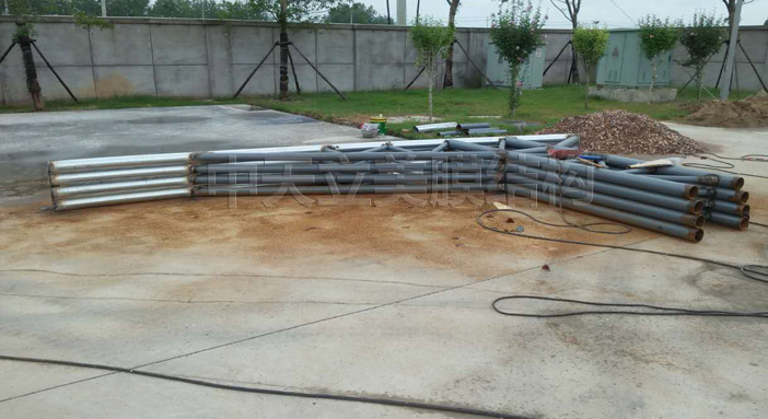 中天立美膜結(jié)構(gòu)自行車棚