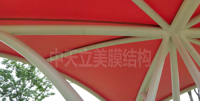 中天立美-張拉膜完工2