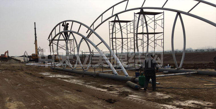 中天立美-鋼結(jié)構(gòu)組裝2