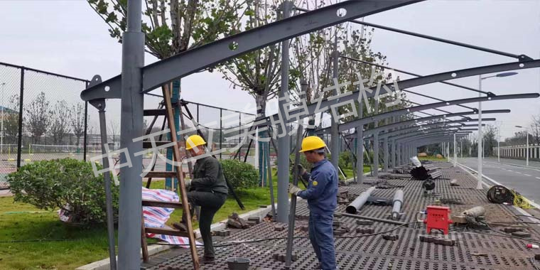 武漢膜結(jié)構(gòu)停車棚廠家